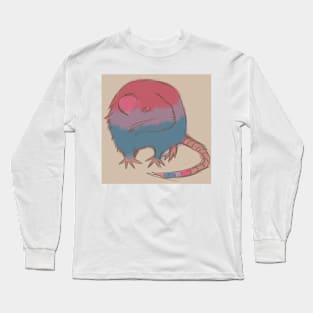 Bi Round Rat (or mouse if you prefer) Long Sleeve T-Shirt